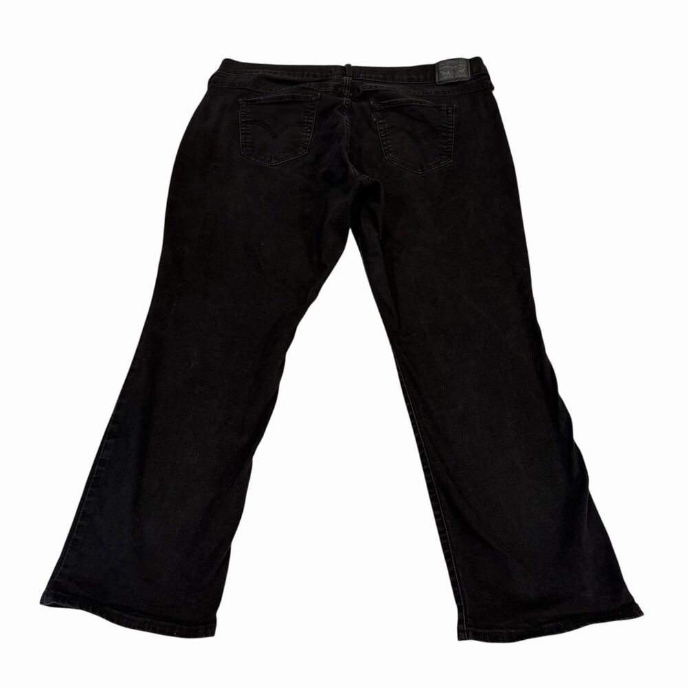 Levi’s Jeans Classic Straight Womens 20W Black Tab Denim Stretch Plus Size - Picture 2 of 11